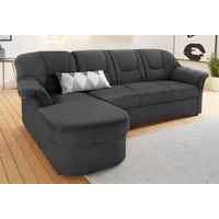 DOMO collection Ecksofa SARAFINA 232x146 cm, auch mit Federkern für noch mehr Sitzkomfort!, whlw. mit Bettfunktion, L-Form