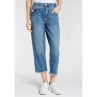 Herrlicher Straight-Jeans Brooke Denim Light krempelbar