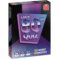 Jumbo Spiele Spiel Wisst Ihr noch? Das 80er Quiz, Quizspiel