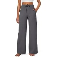 G4Free Jogginghose Damen Sporthose Lang, High Waist Traininghose Yogahose 4-Wege-Stretch,Feuchtigkeitsableitend,Atmungsaktiv