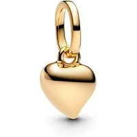 Pandora Herzanhänger 763691C00, Mini Anhänger Herz Goldfarben