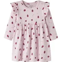 Name It Jerseykleid NBFHALINE LS DRESS Baumwollmischung, regular fit