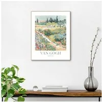 Reinders! Bild mit Rahmen Van Gogh - riverbank in springtime