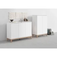 OTTO home Sideboard Maryd (1 St), Kommode, Untergestell in Holzoptik, Breite 120 cm