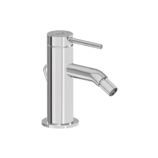 VitrA Minimax Round Einhebel-Bidetmischer mit Ablaufgarnitur Höhe 15 cm Chrom,A43536EXP A43536EXP