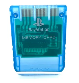 Sony PlayStation Memorycard 64kByte blau