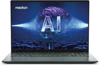 Medion S10 OLED [16'' Core Ultra 7 155H 140GHz 16GB RAM 1TB SSD Intel Arc Graphics Win 11 Home] schwarz