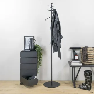 Spinder Design Garderobenständer "Pull" Metall, Breite 35 cm