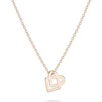 Liebeskind Berlin Kette mit Anhänger Schmuck Edelstahl Halskette Keep Loving Herz