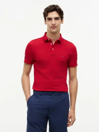 1985 SLIM POLO Medium Red - Gr. - M