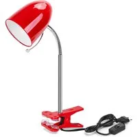 Aigostar LED Klemmleuchte Klemmlampe E27 Modell LED 153cm Kabel Schreibtischlampe