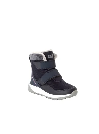 Jack Wolfskin Winterstiefel "POLAR WOLF TEXAPORE MID VC K" Snowboots, Winterboots, Winterschuhe, wasserdicht und gefüttert