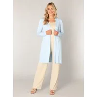 Base Level Longstrickjacke Yayla long ohne Verschluss