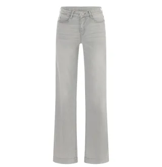 MAC - MAC JEANS - DREAM WIDE, DREAM Wonder light Denim grau - Gr. - 34/34