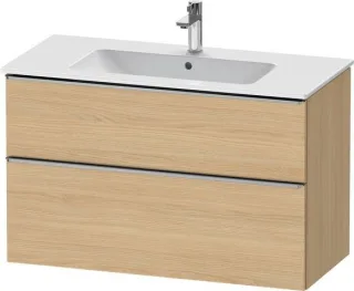 Duravit D-Neo Waschtischunterbau wandhängend Natur Eiche Matt 1010x462x625 mm - DE4363070300000 DE4363070300000