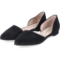 Apple of Eden Apple of Eden BLONDIE 1 black Damen Rauleder black Ballerina
