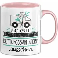 Trendation Tasse Rettungssanitäterin Geschenk Tasse So Gut Kann Nur Eine Rettungssani