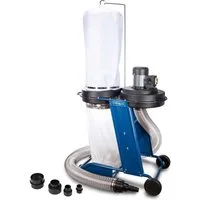 Scheppach Absauganlage HD12, 550 W, (Set, 5-tlg., mit Adapter Set), auch zum Anschluss an Kleingeräte geeignet