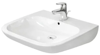 Duravit D-Code Waschtisch Weiß Hochglanz 600 mm - 2312600000 2312600000