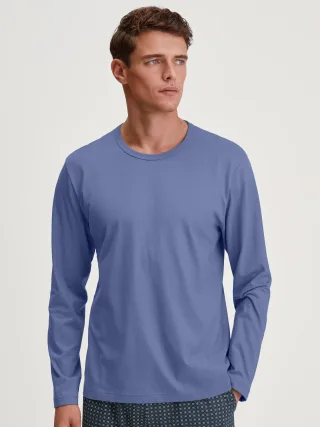 CALIDA - HERREN Shirt langarm coastal fjord - Gr. - XXL