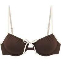 Copenhagen Studios Bügel-Bikini-Top Emma, mit Kontrastdetails