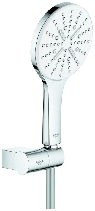 GROHE Wandhalterset RSH 130 SmartActive 26580 9,5l verstellbar moon white/chrom, 26580LS0 26580LS0
