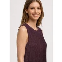 STREET ONE Midikleid Sommerkleid mit Spitze und Rundhals