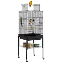 Yaheetech Vogelkäfig, Zusätzlicher Stauraum für Zubehör