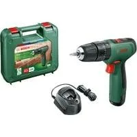 Akku-Schlagbohrschrauber EasyImpact 1200, Schlagbohrmaschine grün/schwarz, Li-Ionen Akku 1,5Ah, Koffer