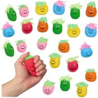 relaxdays Physioball Stressball 6 cm 24er Set (24-St., 24er Set)