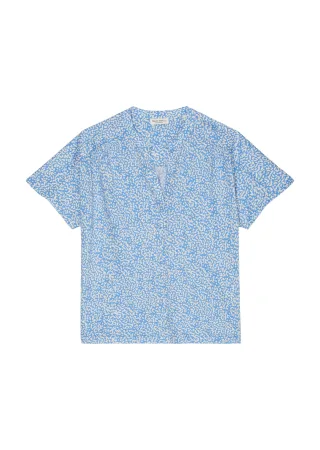 Marc OPolo Casual - Print-Jerseybluse regular - Gr. - S