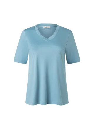MAERZ Muenchen - T-Shirt V-Neck 1/2 Arm sea foam