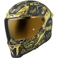 Bogotto Motorradhelm Blade Mythology Helm, Notfallsystem-Polsterung (EQRS),geeignet für Brillenträger,vorber