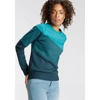 Ragwear Sweater JOHANKA BLOCK Crew Neck im Color-Blocking Design