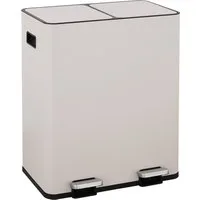OTTO home Mülleimer Garrin, Soft Close, m. 2 Fächern, Fassungsvermögen 2x15 L bzw. 2x30 L, Mülltrennsystem mit 2 separaten Innenbehältern und Fußtrittpedalen