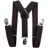 axy Hosenträger Kinder Jungen Hosenträger für Kinder 1-6 Jahre alt 3 Stabile Clips Y-Form 2,5cm Breit verstellbar und elastisch