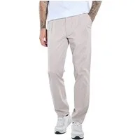 emilio adani Stoffhose Herren Modische Chino mit Bundfalten, Beige