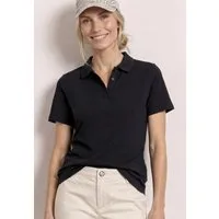 STREET ONE Poloshirt aus Baumwolle mit Stretchante