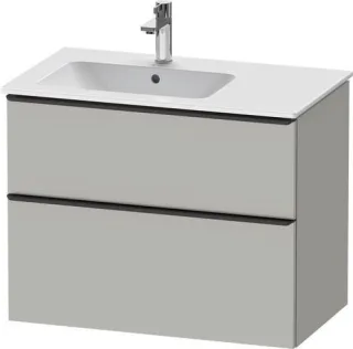 Duravit D-Neo Waschtischunterbau wandhängend Betongrau Matt 810x462x625 mm - DE43660BD070000 DE43660BD070000