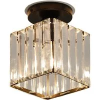 Riserva Dekolicht Kristall Innenlampe, Wohnzimmer Deckenlampe, E27, stilvoll, schlicht, Einfach zu installieren, für Korridore, Gänge, Konzertsäle