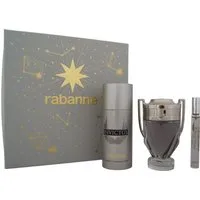RABANNE Duft-Set Rabanne Invictus Eau de Toilette 100ml + EDT 10ml + DS 150ml, 1-tlg.