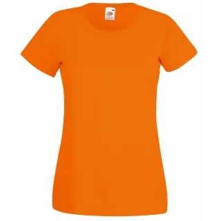 Fruit Of The Loom - T-Shirts mit kurzen Ärmeln - Damen (Orange)