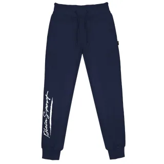 Plein Sport Jogginghose in Marineblau mit großem Signature-Logo