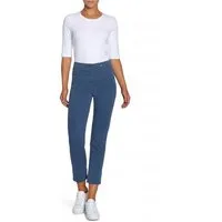 ROBELL Stretch-Jeans 7/8 STRETCH Wohlfühl-Jeans, modische Schlupfjeans mit Comfort-Dehnbund super bequem durch POWER-STRETCH