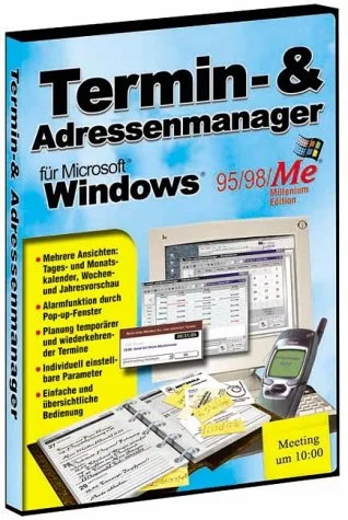 Termin- und Adressenmanager CD- ROM für Windows 95/98/ Me
