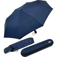 iX-brella Taschenregenschirm First Class im Etui - mit Auf-Zu-Automatik, groß, stabil, in vielen Farben