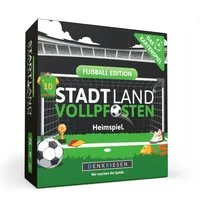 Denkriesen Spiel STADT LAND VOLLPFOSTEN® - Das Kartenspiel - FUßBALL EDITION -...