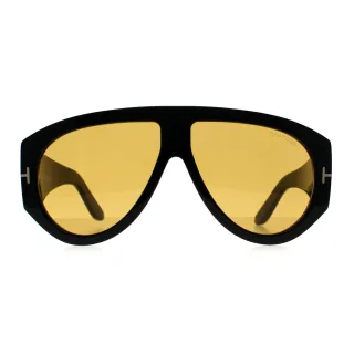 Tom Ford Bronson FT1044 01E glÃ¤nzend schwarz braun Sonnenbrille