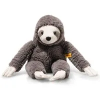 Steiff Kuscheltier Kuscheltier Soft Cuddly Friends Faultier Sanny Dunkelgrau (35 cm)