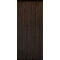 CONACORD Türvorhang Decona Saigon Classic Dekovorhang braun, Hakenaufhängung, halbtransparent, 90 x 200 cm, Bambus - blickdicht dank hoher Stranganzahl